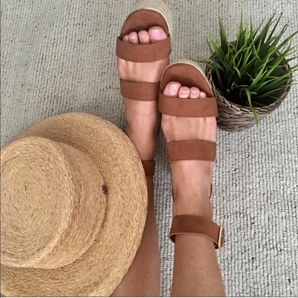 PM_EDITOR PICK! Espadrille Multi Strap sandalBROWN - Picture 3 of 7